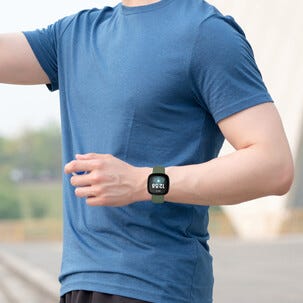 Silikonarmbånd til Fitbit sense2, Fitbit sense, Fitbit Versa 3, 4, small