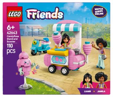 LEGO Friends Sockervaddsstånd och vespa 42643, från 6 år