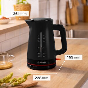 Bosch MyMoment vattenkokare 1.7 l, svart, TWK3M123
