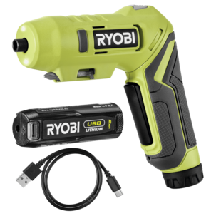 Ryobi RSDP4-120G liten skruvdragare 4 V USB, 1 batteri