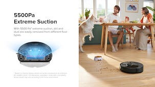 Roborock Q8 Max robotdammsugare med mopp