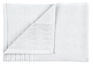 Handduk i frotté, ljusgrå