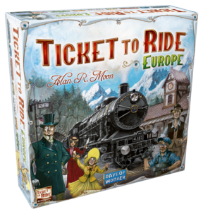 Ticket to Ride Europe Lautapeli, yli 8-vuotiaille