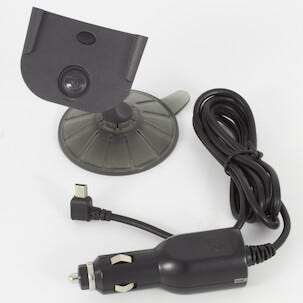 12-24V kabel med fäste Tomtom