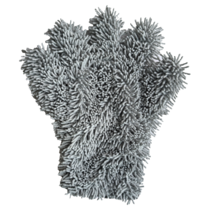 Tvätthandske bil, mikrofiber, 18 x 28 cm