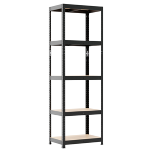 Smal oppbevaringshylle metall, 60x40x180 cm