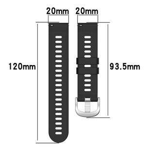 Silikonarmband för Garmin 20 mm