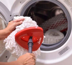 Vileda Turbo Smart gulvmopp, sett med bøtte og utvrider