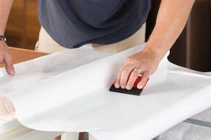 D-C-Fix dekorplast enfärgad