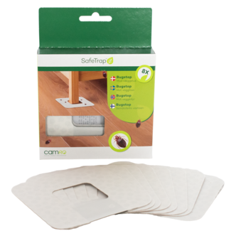 SafeTrap BugStop fälla mot vägglöss, 8-pack