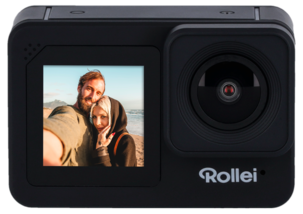 Rollei D6Pro 5K-actionkamera med trådløs mikrofon