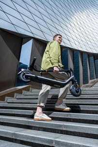 Segway Ninebot E2 E II elsparkcykel 20 km/h, svart