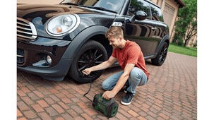 Bosch batteridriven kompressor PAO 18 V, liten luftpump