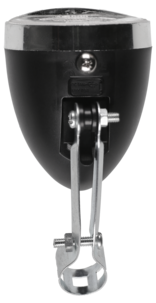 Asaklitt retro cykellampa fram LED, uppladdningsbar