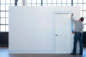 ScotchBlue blå maskeringsteip utendørs, smal, 24 mm × 41 m