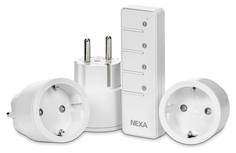 Nexa MYC-4 fjärrströmbrytare 3-pack