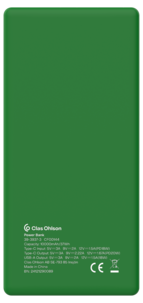 Varavirtalähde pikalataukseen USB-C, USB-A, 10 000 mAh