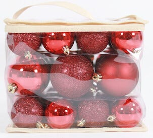 Julgranskulor Mix, 41-pack