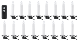 Northlight, trådløse juletrelys med fjernkontroll