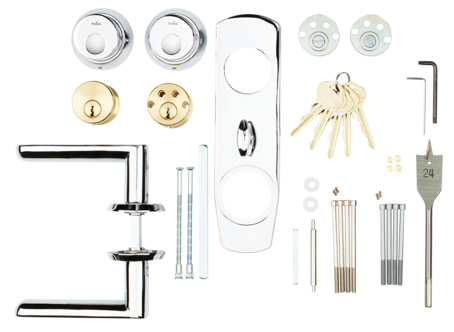 Ytterdörrsats Säkra, Habo