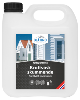 Blåtind kraftvask skummende, 4 liter