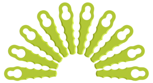 Knivar till grästrimmer, Ryobi RAC158