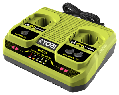 Ryobi batterilader 2 porter One+ 18 V RC18240