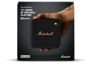 Marshall Willen II Bluetooth-högtalare, Black & Brass