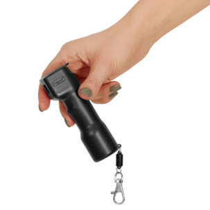 Plegium Smart försvarsspray med personlarm och app 5-i-1