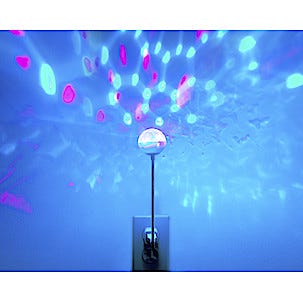 Discolampa med USB, Ion Party Ball