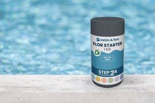 Swim & Fun Klor Starter klortabletter pool 20 g, 1 kg