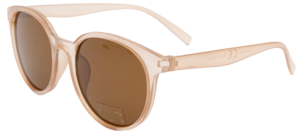 Stora solglasögon dam, beige