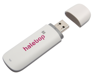 Mobilt bredband, startpaket Halebop