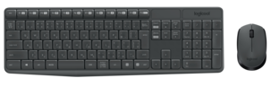 Trådlöst tangentbord och mus, Logitech MK235