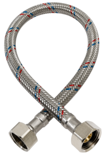 PEX-slange, tilkoblingsslange R15, blandebatteri m.m.
