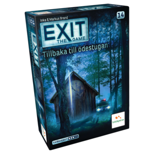 Exit Spel Ödestugan svårighetsgrad 2,5, från 12 år