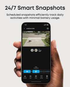 Eufy eufyCam E40 Valvontakamera HomeBase 2 -tukiasemalla