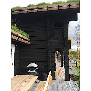 Rödfärg Svart Falu Vapen 