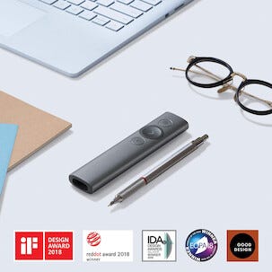 Logitech Spotlight Presentation Remote, trådløs fjernkontroll