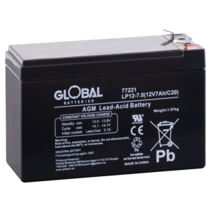 Global AGM-akku 12 V