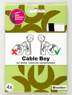 Kabelsamlare för hörlurssladd, Cableboy