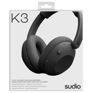 Sudio K3 Langattomat over ear -kuulokkeet vastamelutoiminnolla