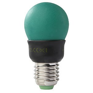 Färgade energisparlampor Megaman