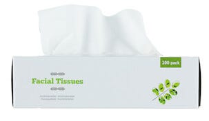 Ansiktsservietter 100-pack