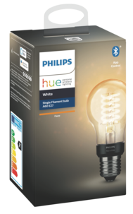 Philips Hue White Filament, normalpære E27 Bluetooth