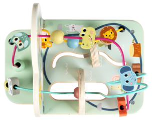 Aktiviteettilelu, jossa eläinhahmoja, yli 2-vuotiaille