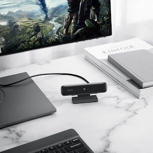 Webbkamera 1080p 30fps, Aukey PC-W1 