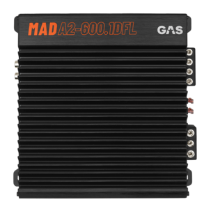 GAS Audio Power MAD A2-600.1DFL monoslutsteg, 600W RMS