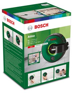 Bosch Atino Basic, linjelaser med måttband