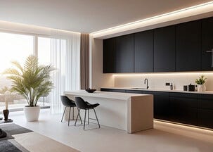 LED-list utomhus, inomhus, dimbar COB, vattentät